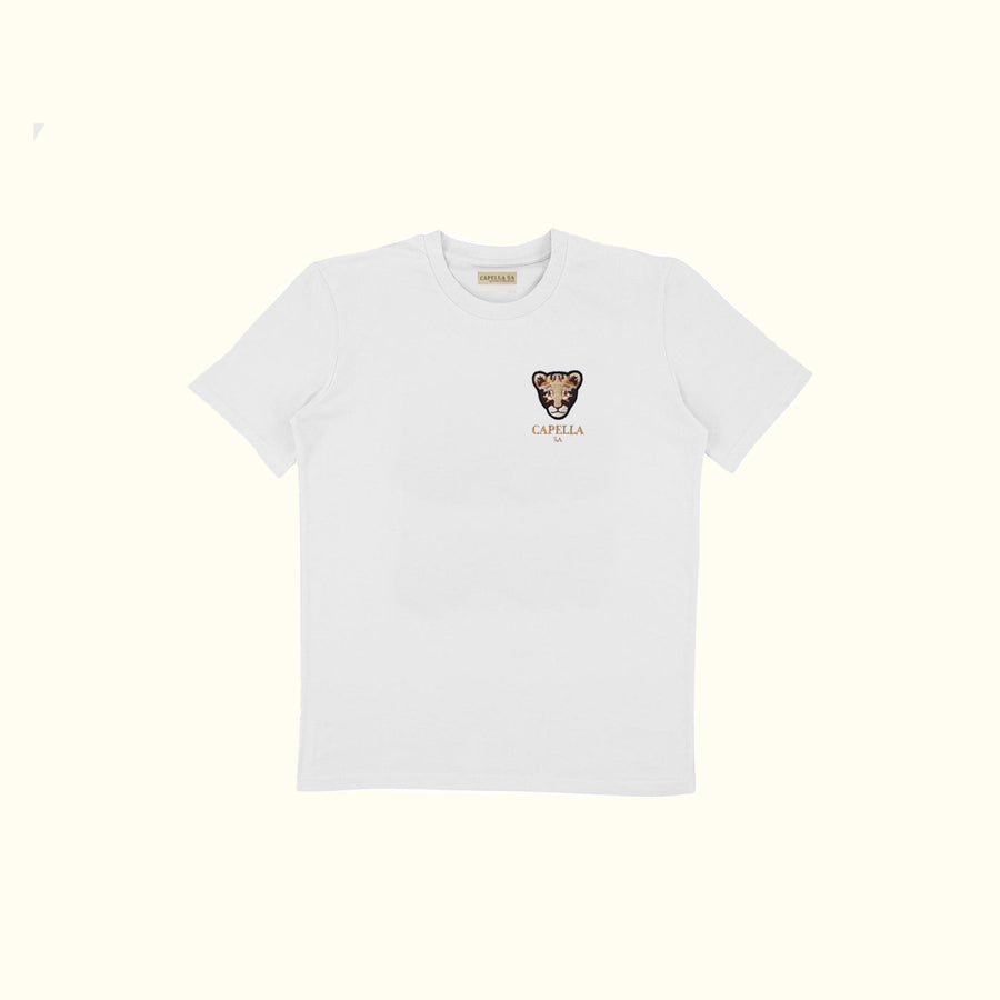 C(l)ub Shirt / White Brown